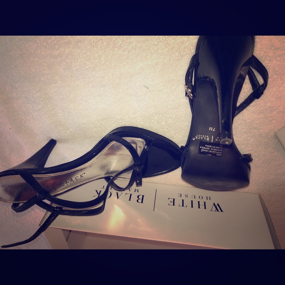 Black White House White Market Heels